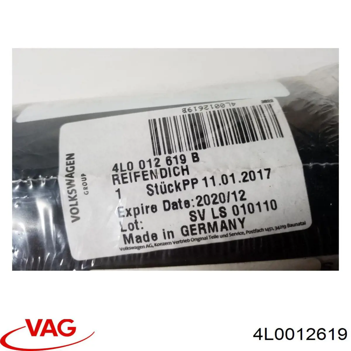 Герметик для шин VAG 4L0012619 ціна, від 18.06 USD