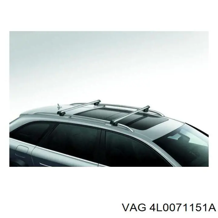 Багажник автомобільний на дах VAG 4L0071151A ціна, від 377.94 USD
