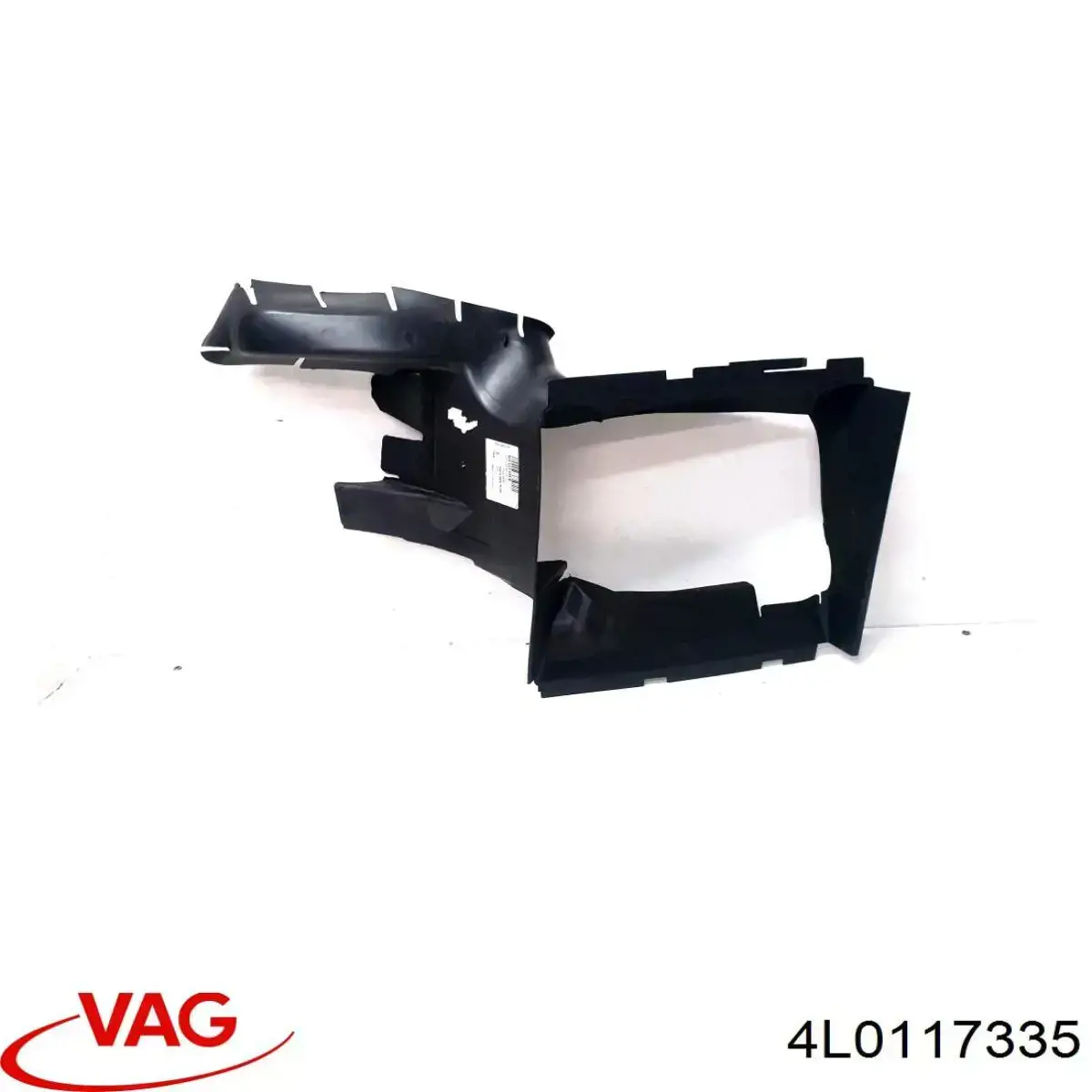 4L0117335 VAG Повітропровід / дефлектор радіатора интеркуллера, лівий