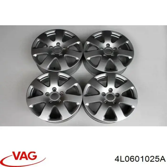 Диски колісні литі (легкосплавні, титанові) VAG 4L0601025A ціна, від 274.95 USD
