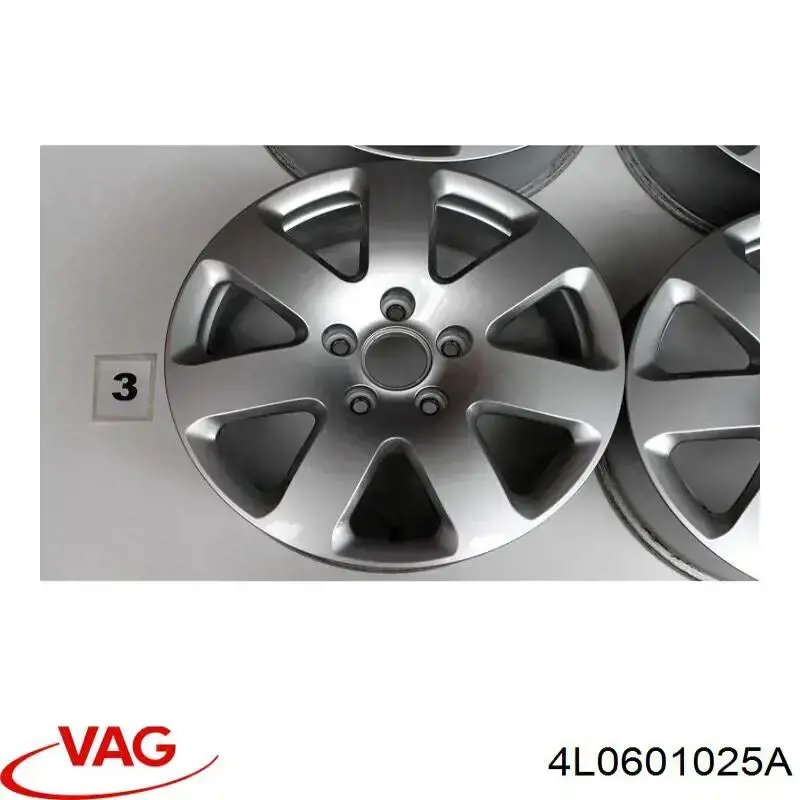 Купити 4L0601025A VAG Диски колісні литі (легкосплавні, титанові)
