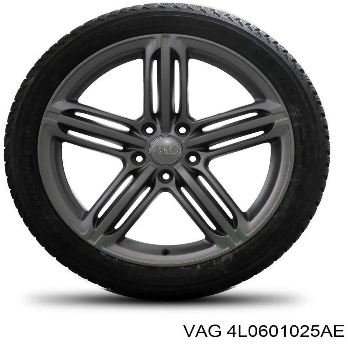 Диски колісні литі (легкосплавні, титанові) VAG 4L0601025AE ціна, від 126.27 USD