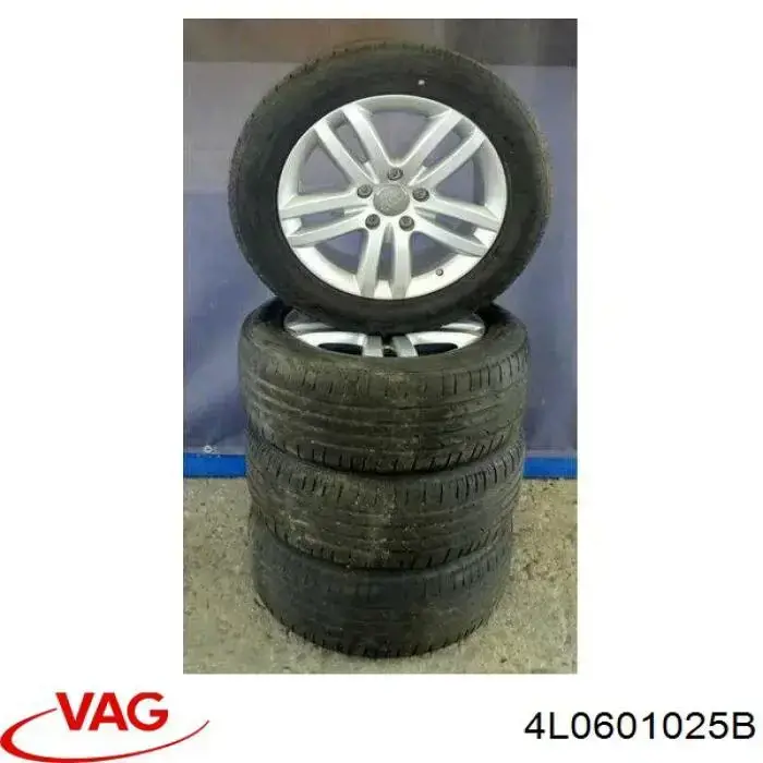 Диски колісні литі (легкосплавні, титанові) VAG 4L0601025BT ціна, від 189.82 USD
