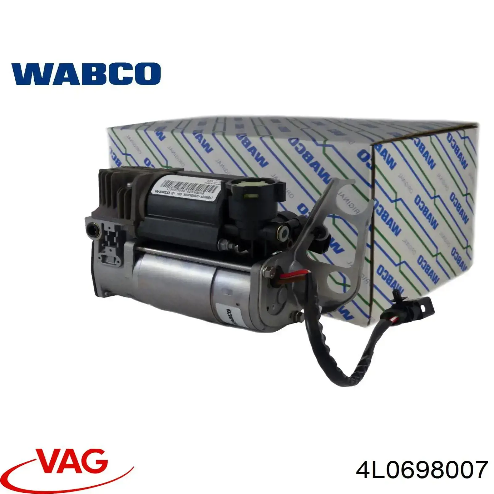 Компресор пневмопідкачки (амортизаторів) 4L0698007 VAG