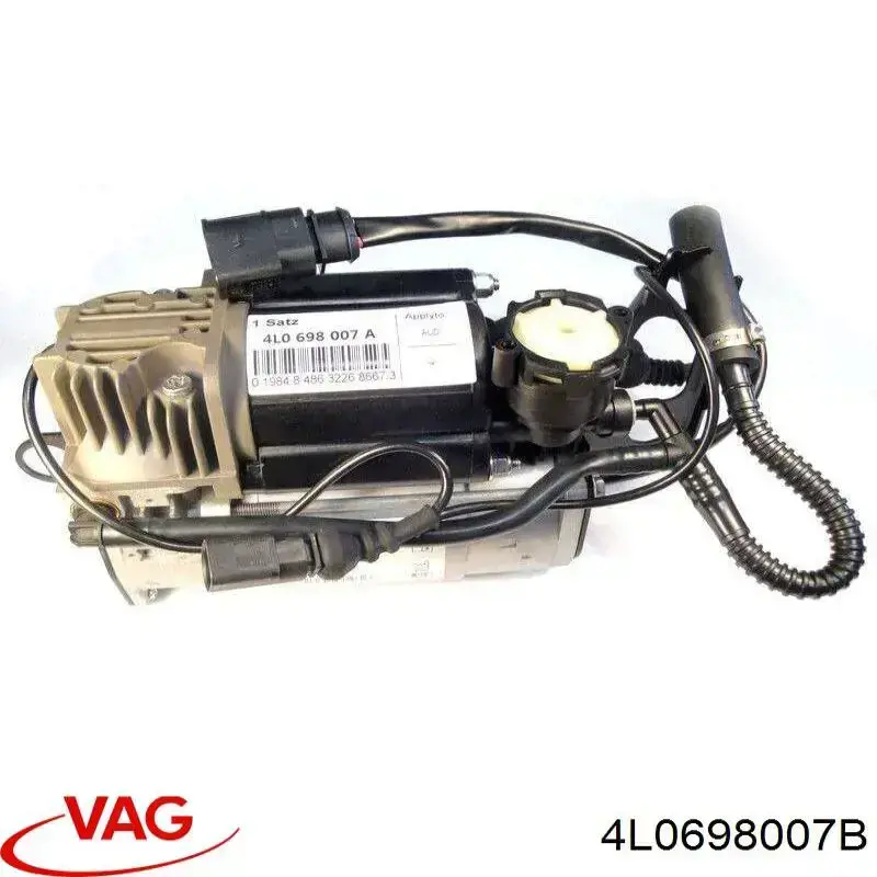 Компресор пневмопідкачкою (амортизаторів) VAG 4L0698007B ціна, від 361.24 USD