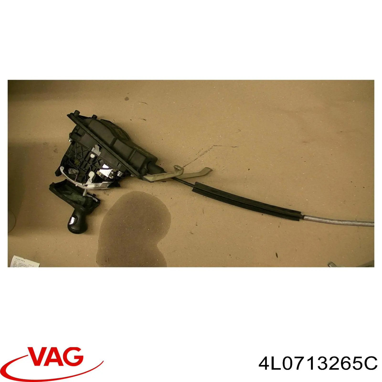 4L0713265C VAG Трос перемикання передач, вибору передачі