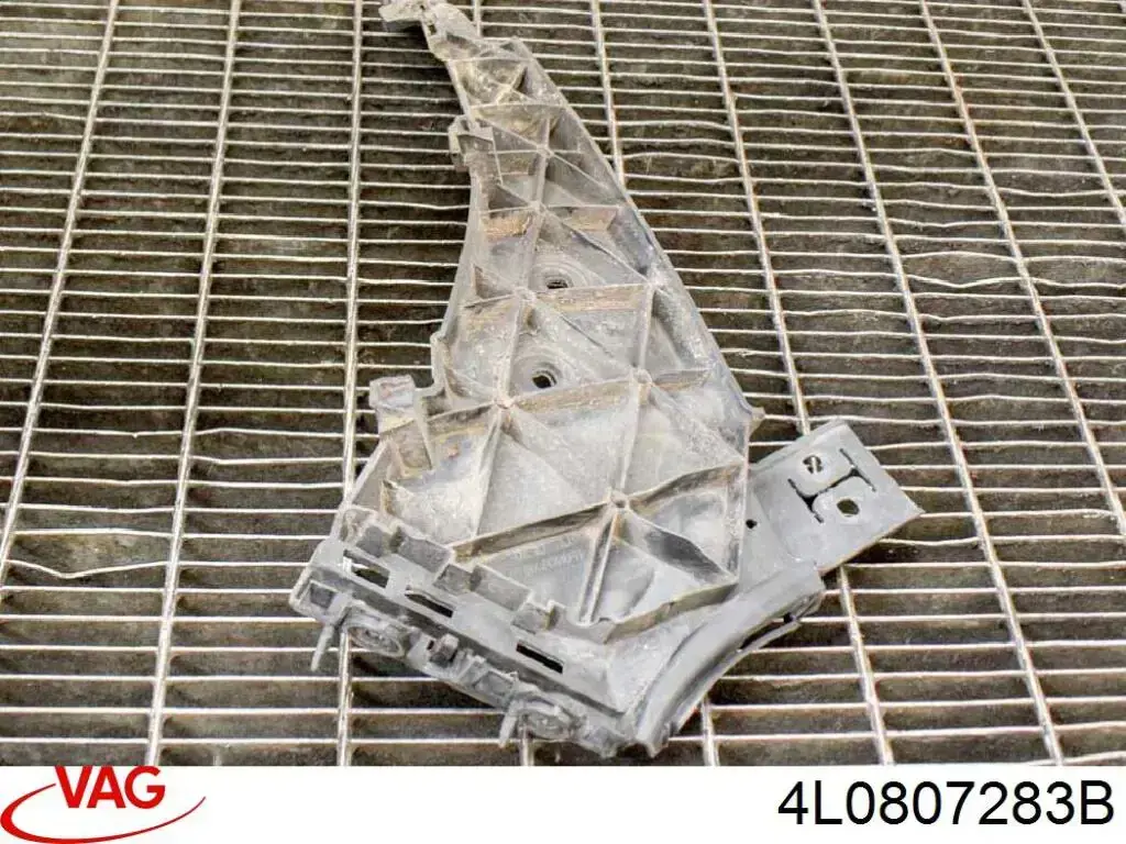 Направляюча переднього бампера, ліва 4L0807283B VAG