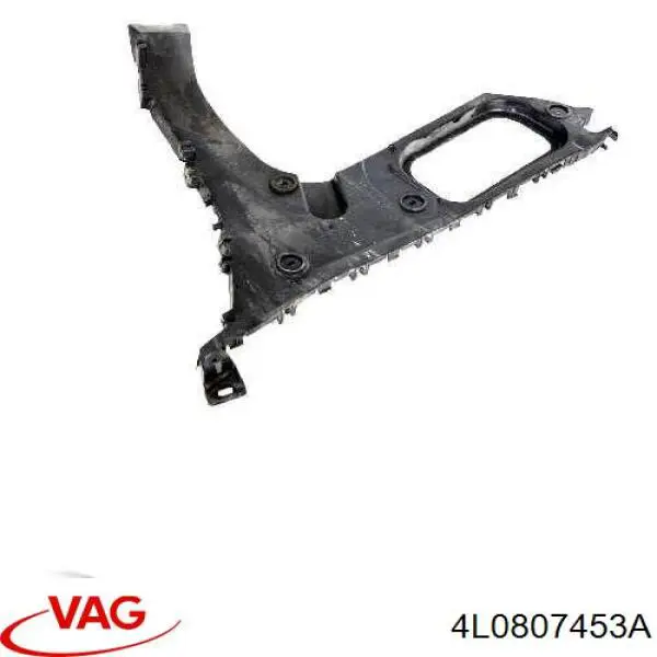 Направляюча заднього бампера, ліва 4L0807453A VAG