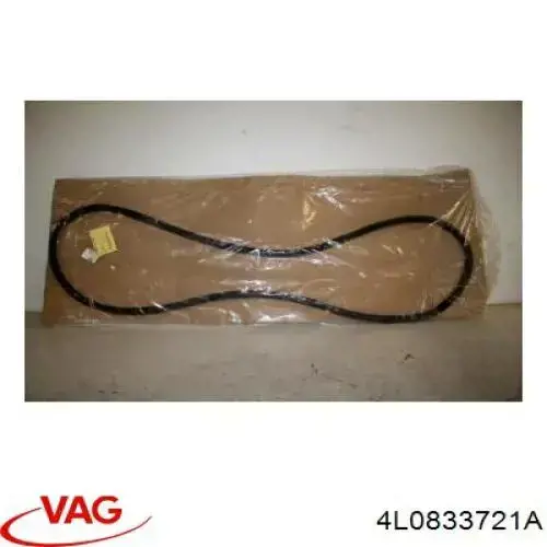 4L0833721 VAG Ущільнювач дверей задніх, (на кузові)