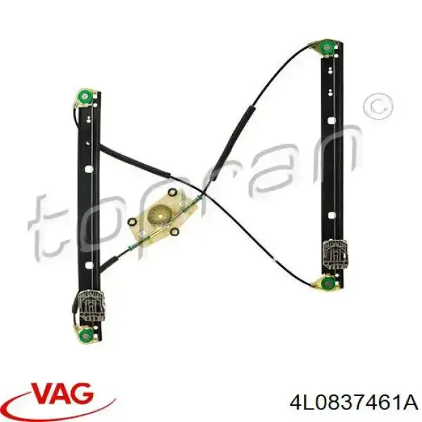 4L0837461A VAG механізм склопідіймача двері передньої, лівої