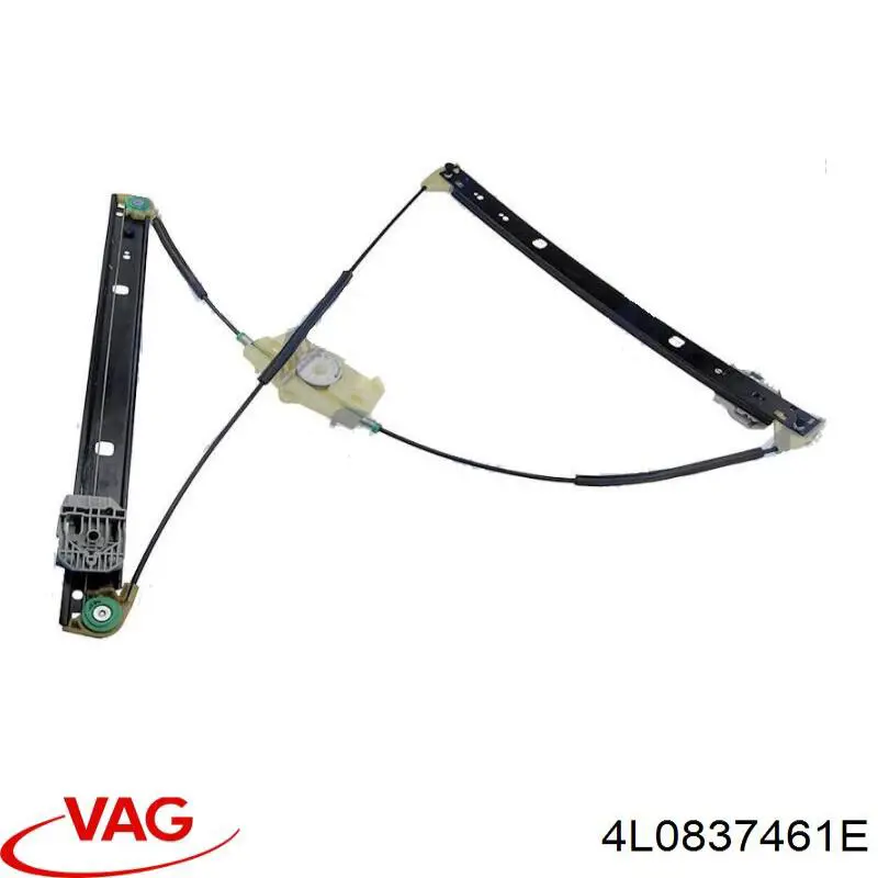 Склопідйомник з електродвигуном VAG 4L0837461E ціна, від 22.71 USD