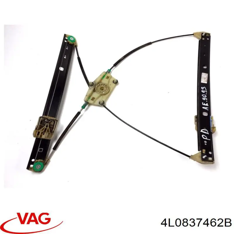 4L0837462B VAG Склопідйомник (механізм переміщення скла)