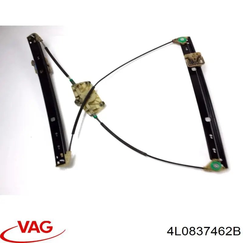 Механізм склопідіймача дверей передніх, правих VAG 4L0837462B ціна, від 14.11 USD