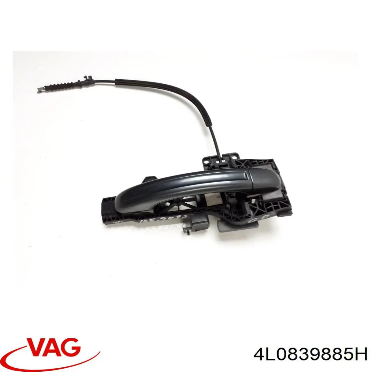 Тримач зовнішньої ручки дверей, задніх лівих VAG 4L0839885H ціна, від 12.67 USD