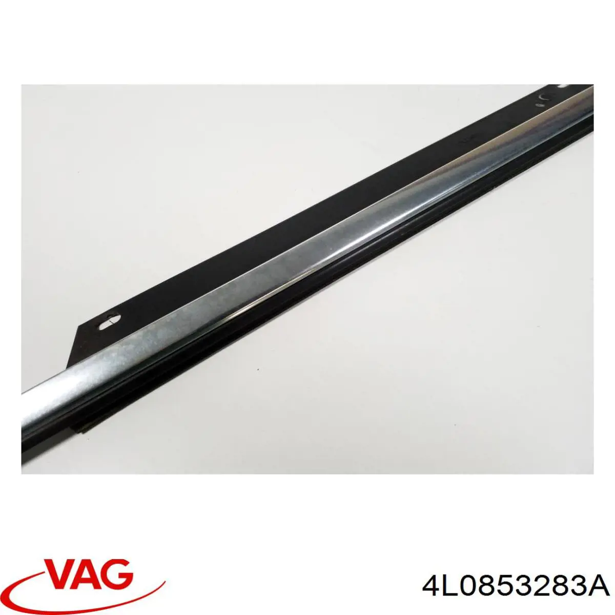 4L0853283A VAG Молдинг опускного скла дверей передньої, лівої
