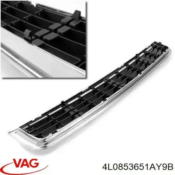 4L0853651AY9B VAG Решітка радіатора