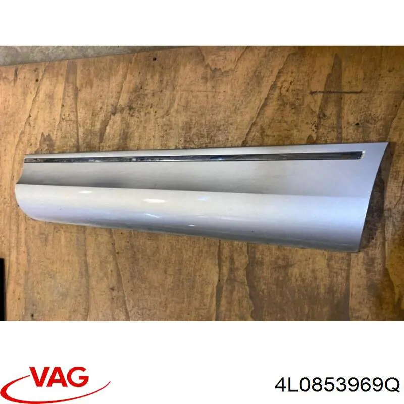 Молдинг задніх лівих дверей, нижній VAG 4L0853969QGRU ціна, від 72.19 USD