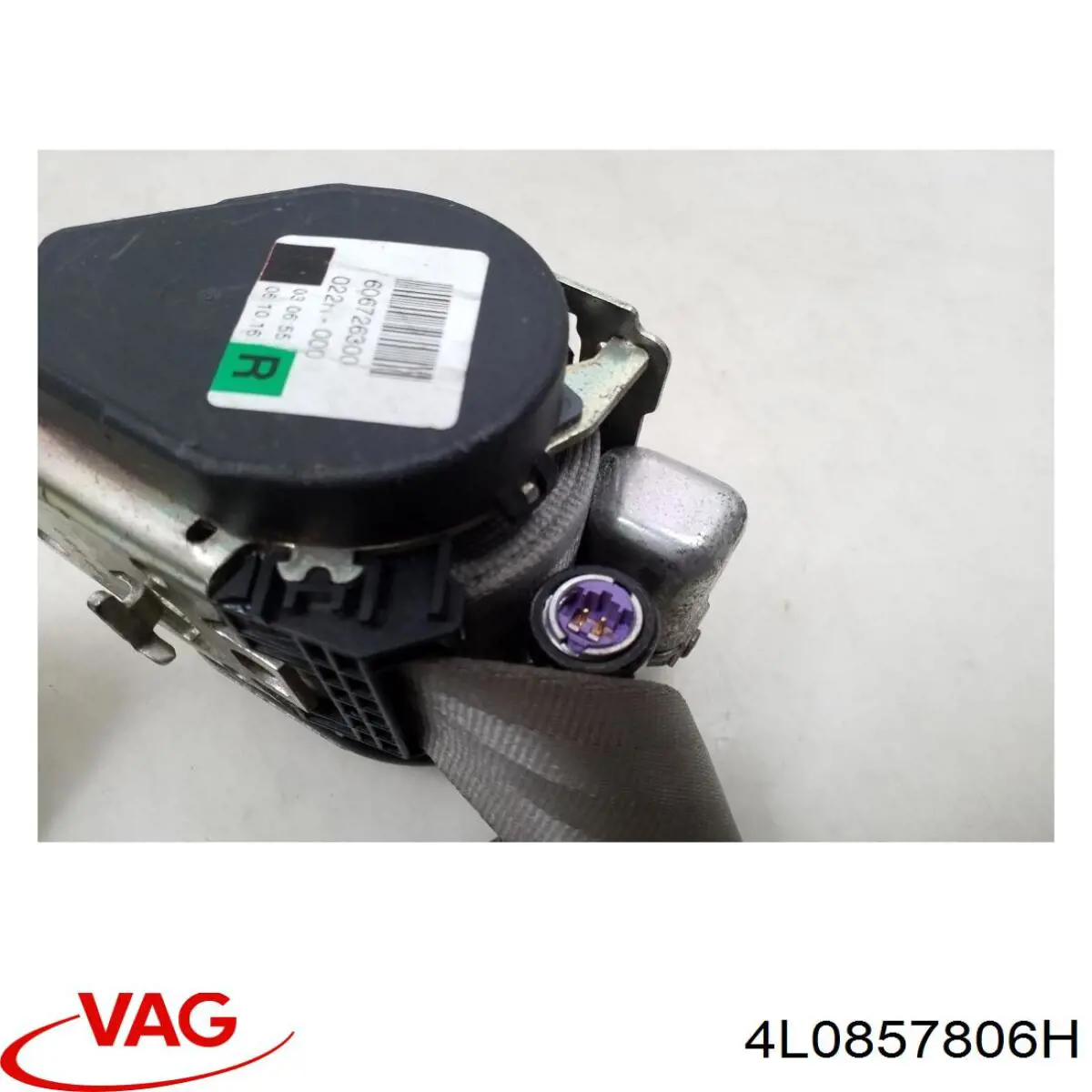 4L0857806H VAG Пасок безпеки задній правий