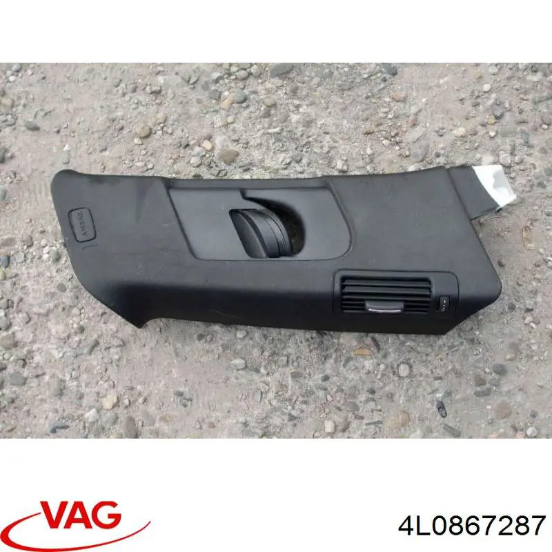 4L0867287 VAG Обшивка стійки кузова внутрішня, задня ліва