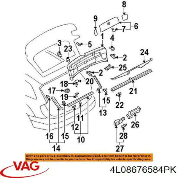  VAG 4L08676584PK ціна, від 8.82 USD