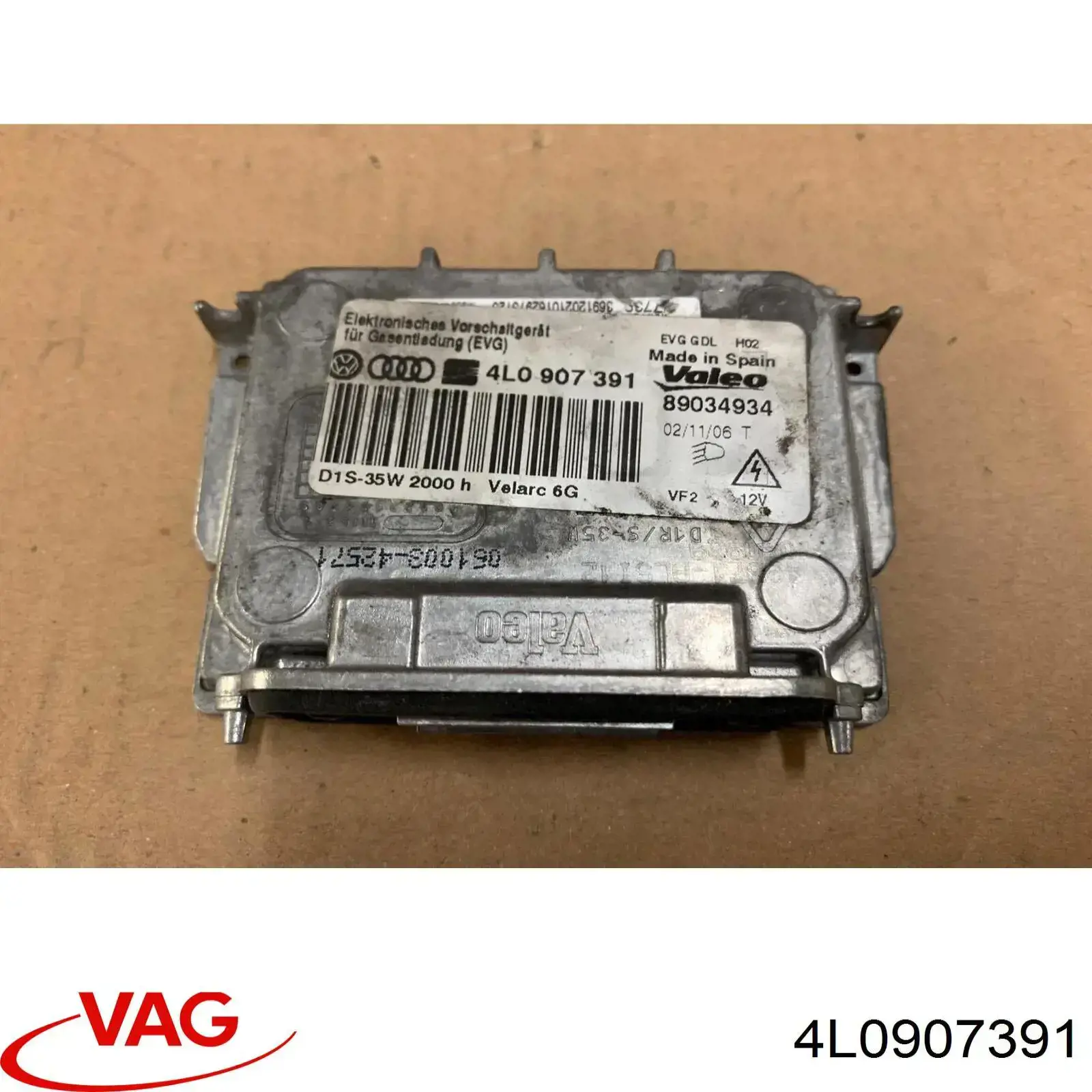 4L0907391 VAG Реле управління ксеноном / біксенон