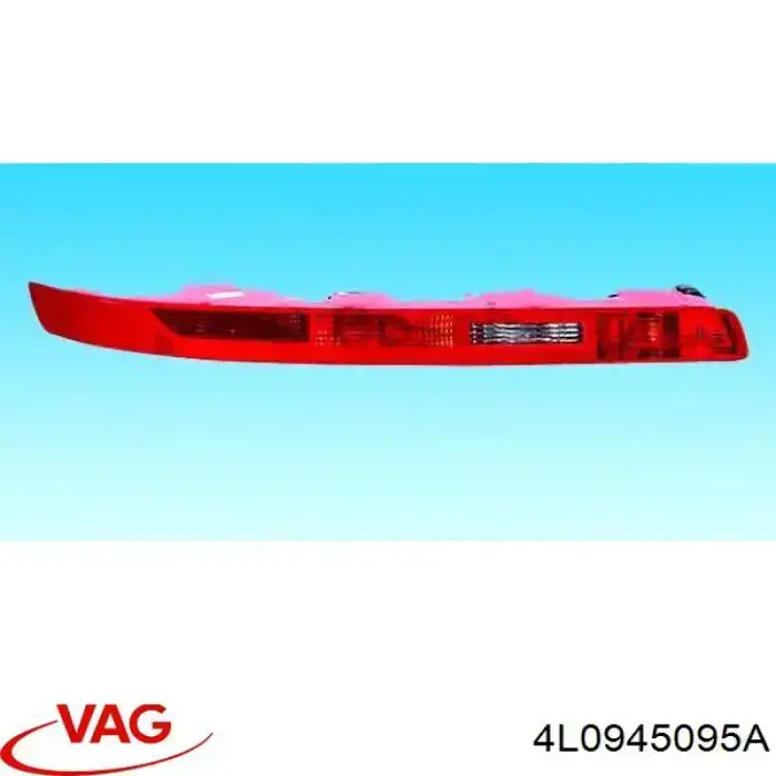 Ліхтар заднього бампера, лівий 30945061 AND