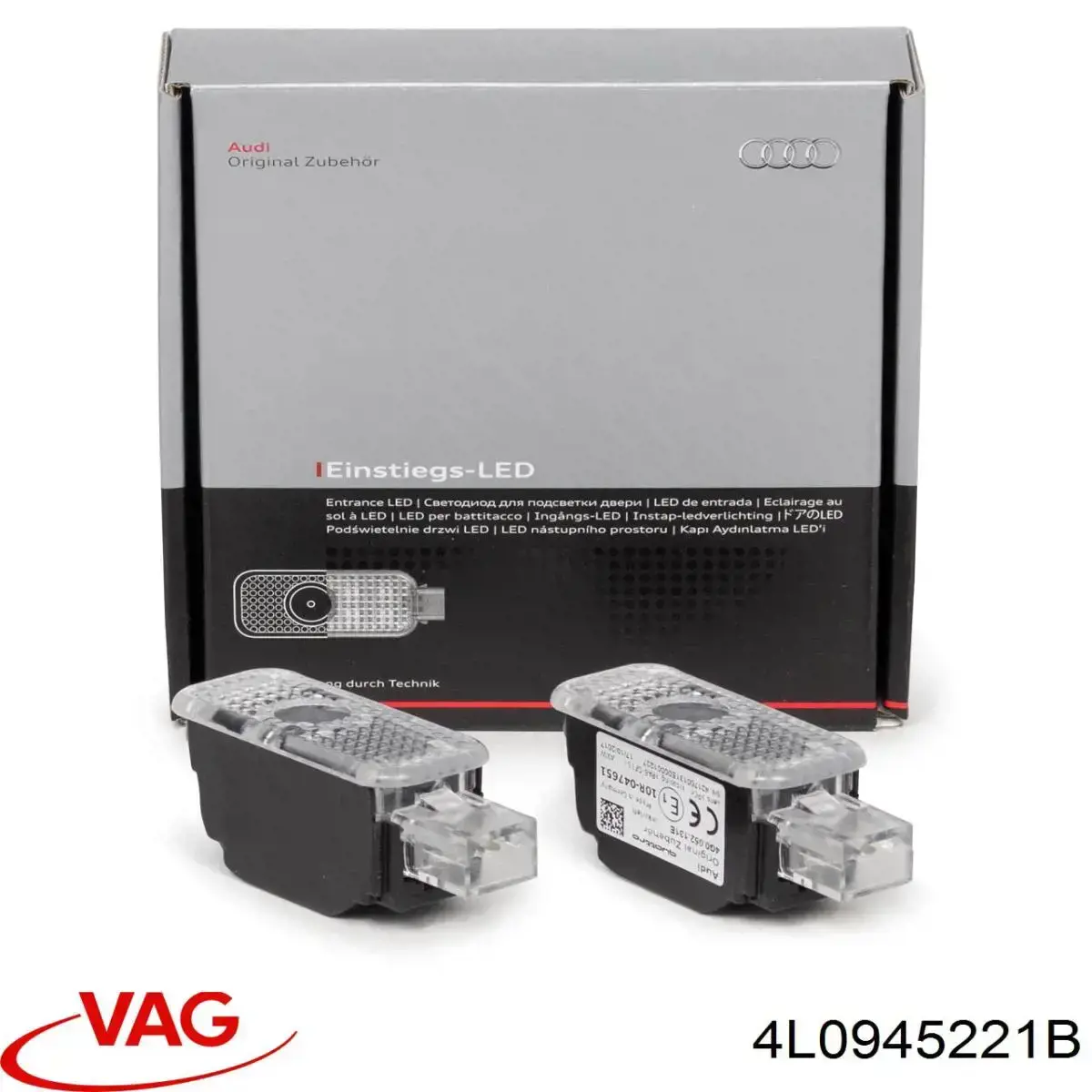 Цоколь (патрон) заднього ліхтаря VAG 4L0945221B