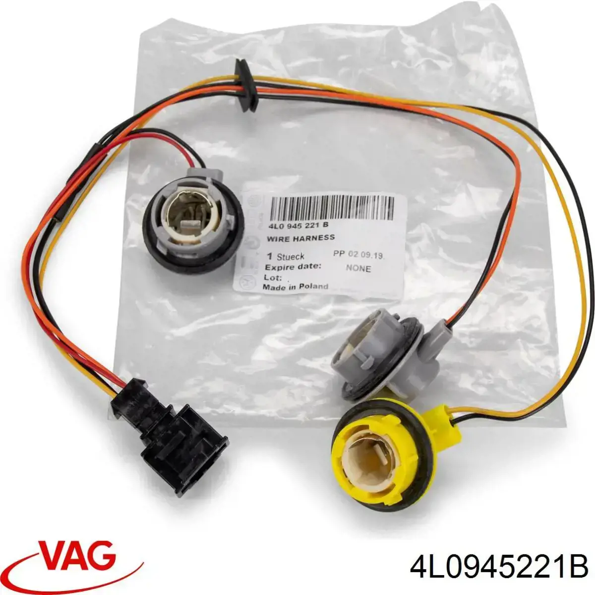 Купити 4L0945221B VAG Цоколь (патрон) заднього ліхтаря