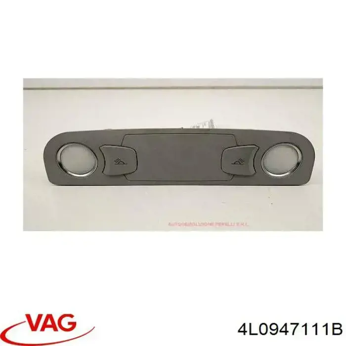 Плафон освітлення салона/кабіни, задній VAG 4L0947111B ціна, від 6.33 USD
