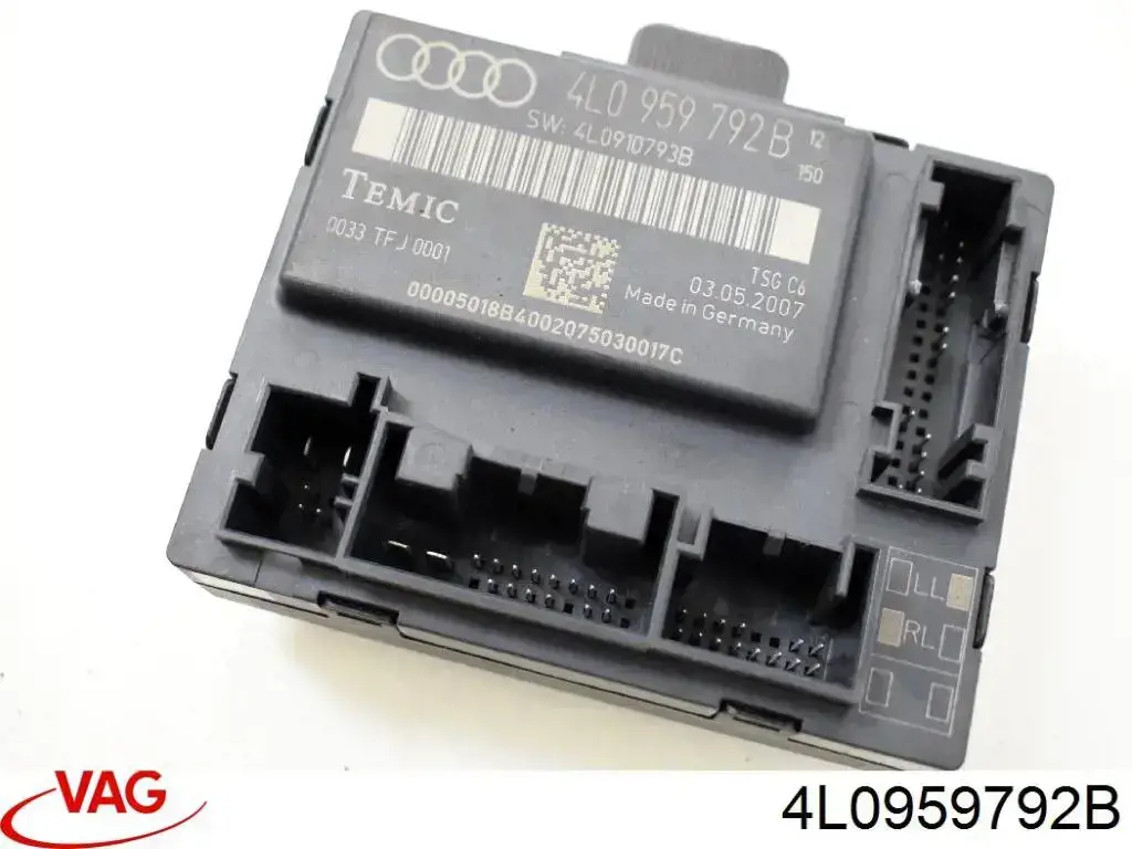 Блок комфорту передніх дверей VAG 4L0959792B ціна, від 8.41 USD