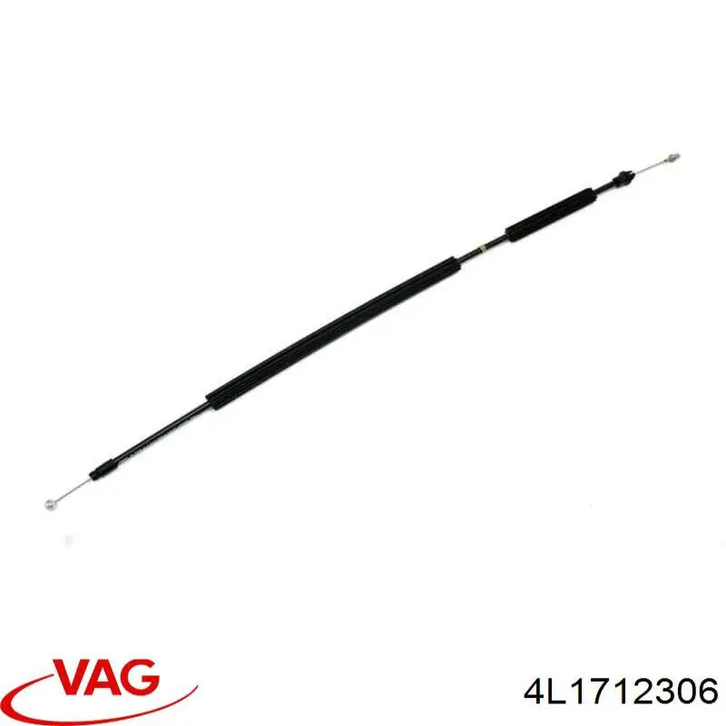 4L1712306 VAG Трос ручного гальма передній