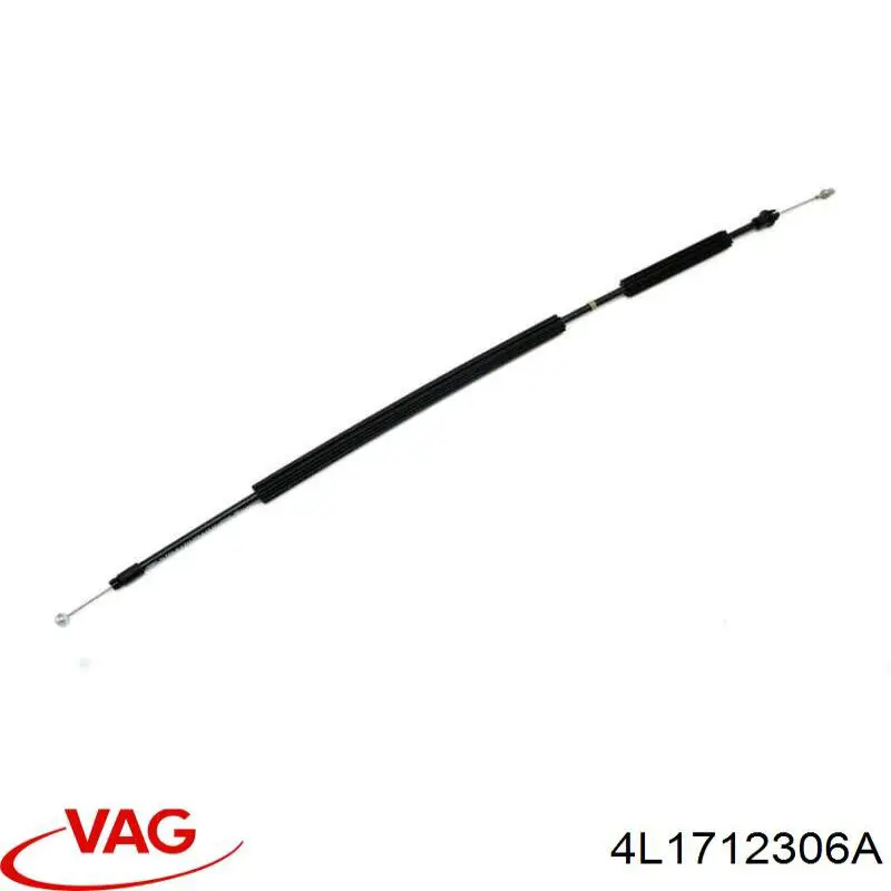 Купити 4L1712306A VAG Трос ручного гальма передній