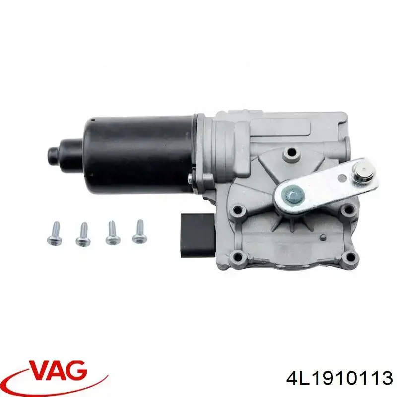 Двигун склоочисника лобового скла (трапеції) 4L1910113 VAG