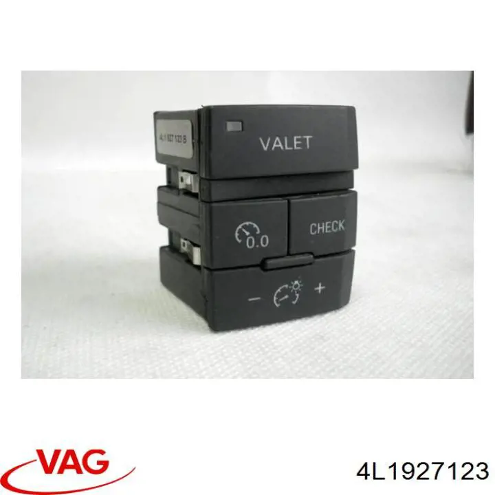 Кнопка скидання добового пробігу VAG 4L1927123 ціна, від 11.40 USD