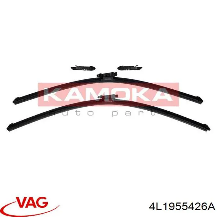 Щітка-двірник лобового скла, пасажирська VAG 4L1955426A ціна, від 12.83 USD