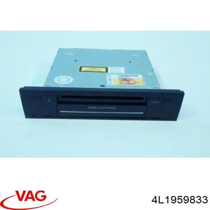 Кнопка салону приводу замка 3/5 двері (ляди)/кришки багажнику VAG 4L1959833 ціна, від 31.67 USD