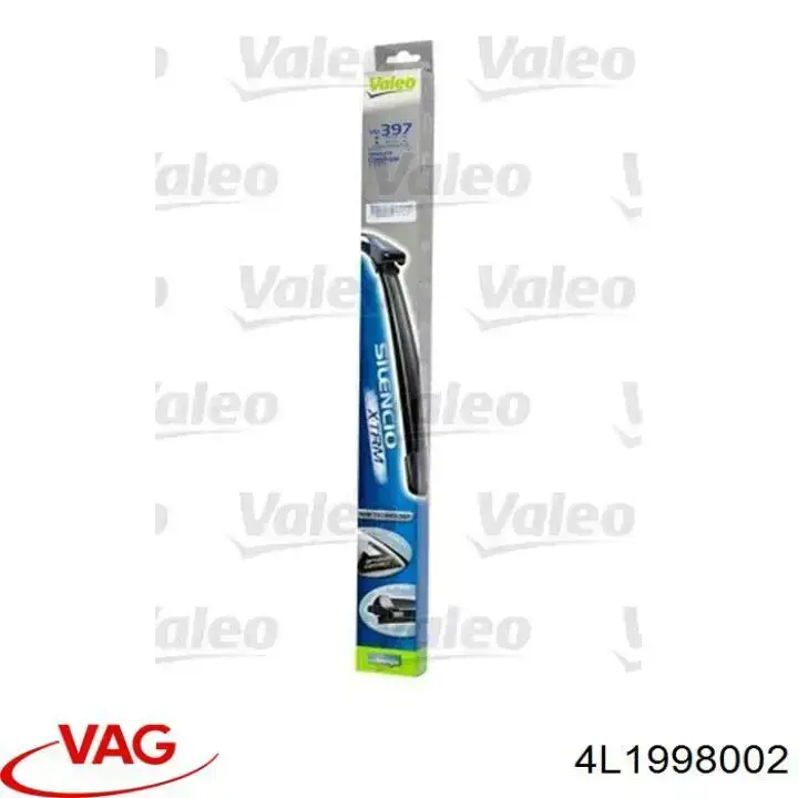 Щітка склоочисника лобового скла, водійська VAG 4L1998002