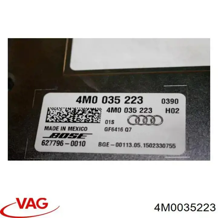 4M0035223 VAG 