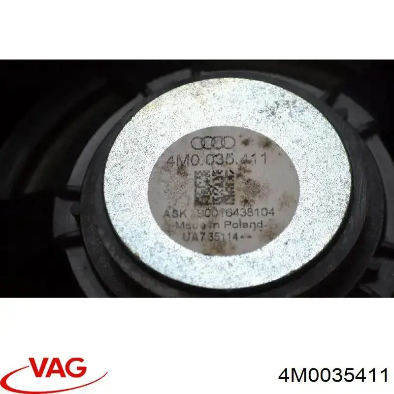 Купити 4M0035411 VAG Динамік задньої двері