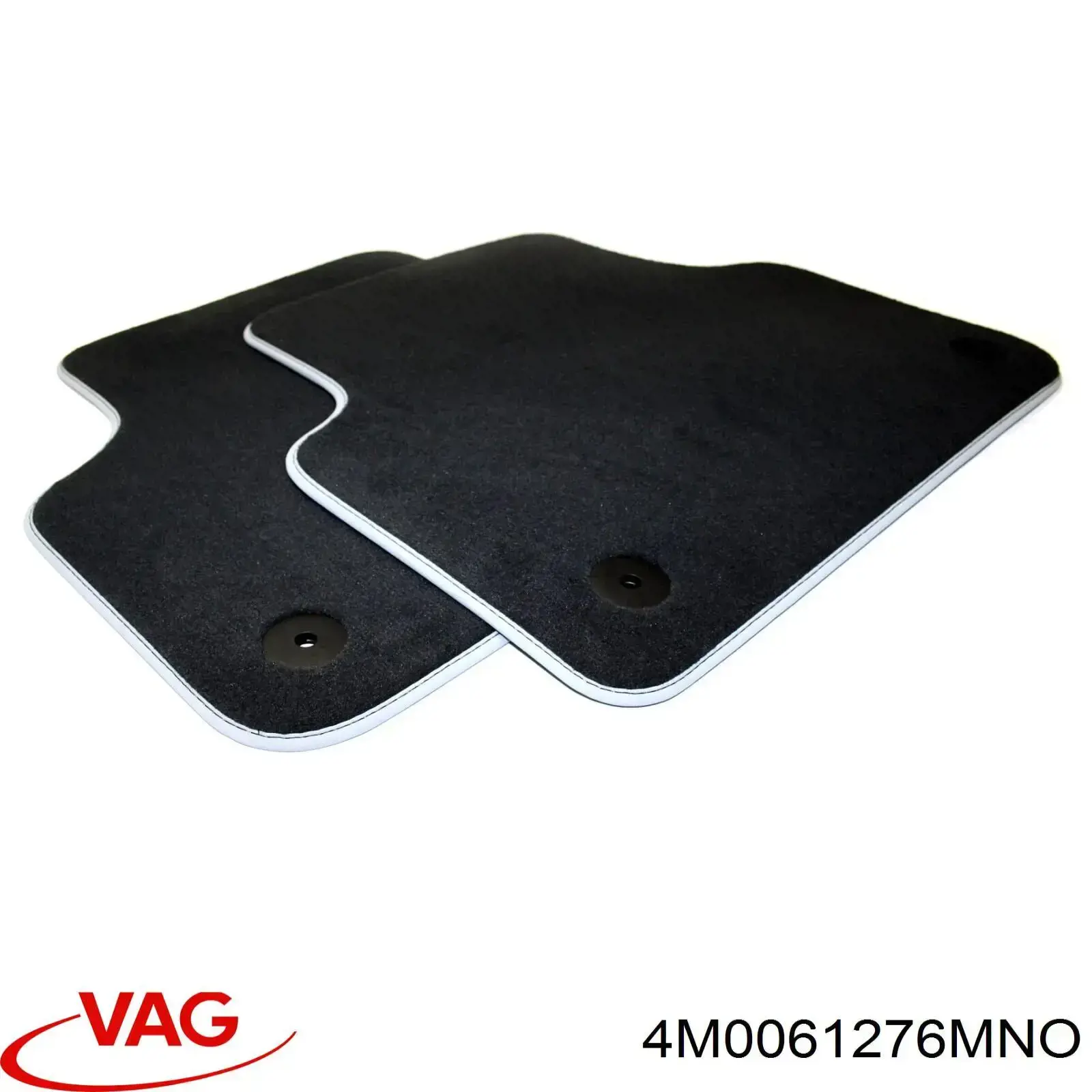 Килимок задній, комплект 2 шт. VAG 4M0061276MNO ціна, від 80.67 USD