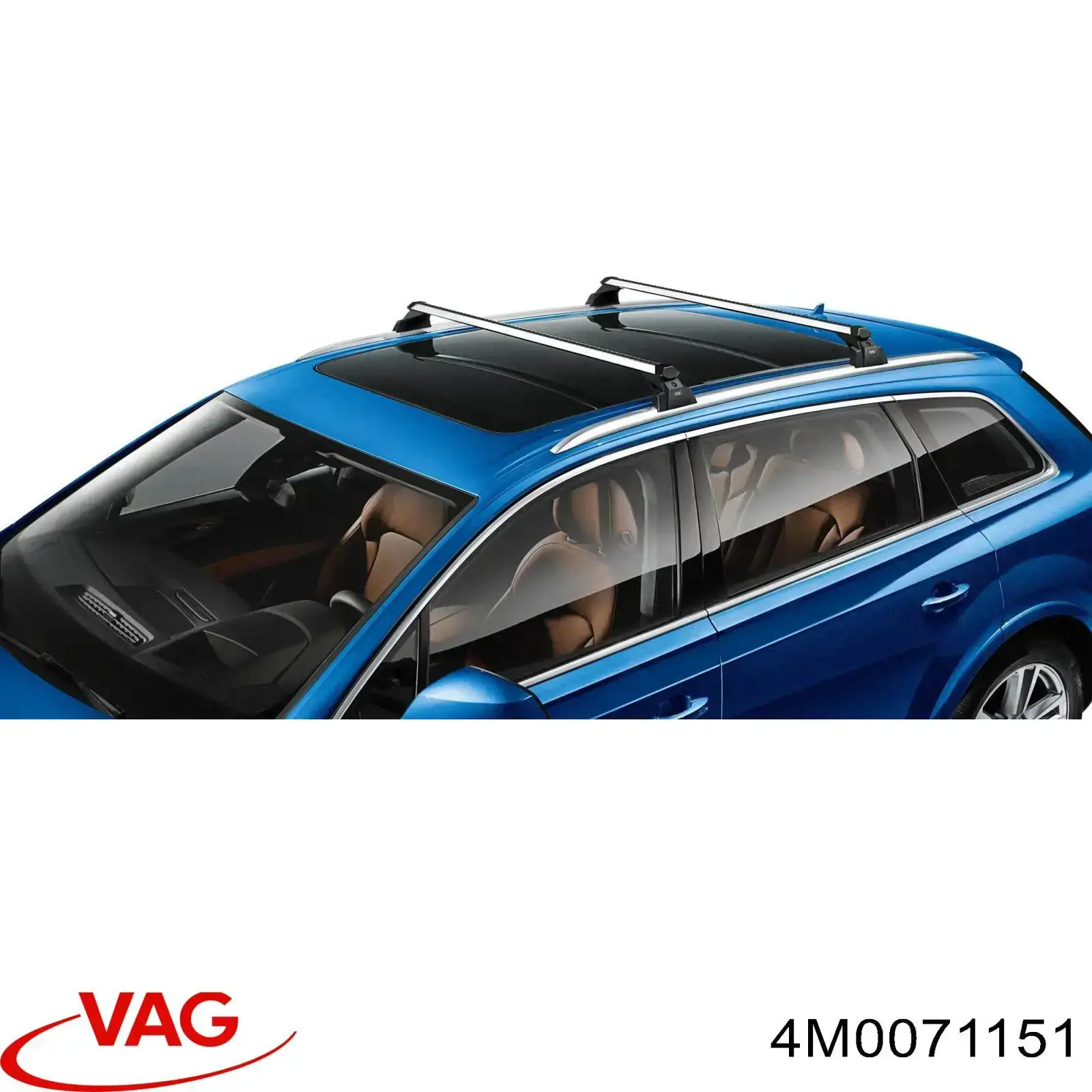 Лижі на дах автомобіля VAG 4M0071151 ціна, від 106.66 USD