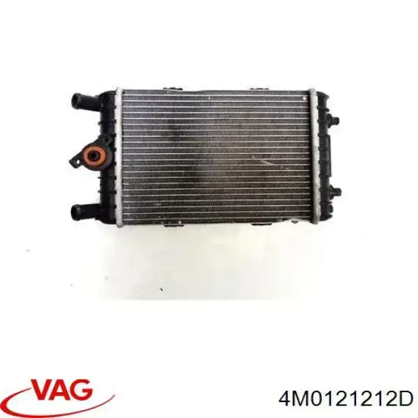 4M0121212D VAG радіатор охолодження, додатковий