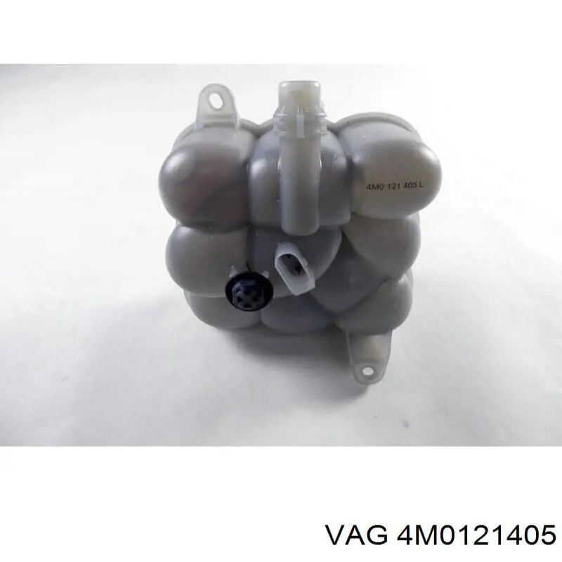 Бачок системи охолодження двигуна розширювальний VAG 4M0121405 ціна, від 24.07 USD