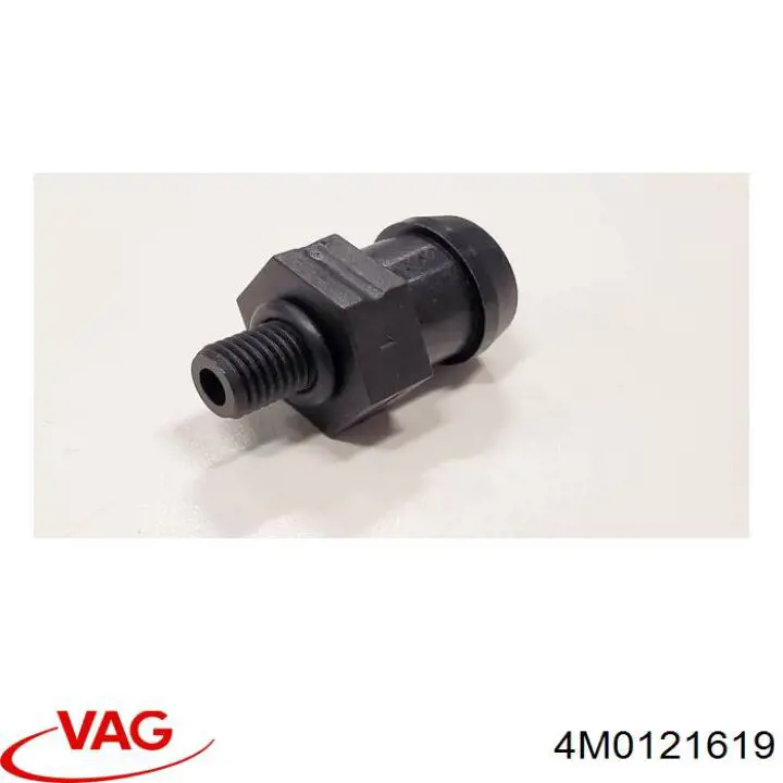 Фланець системи охолодження (трійник) VAG 4M0121619 ціна, від 6.19 USD