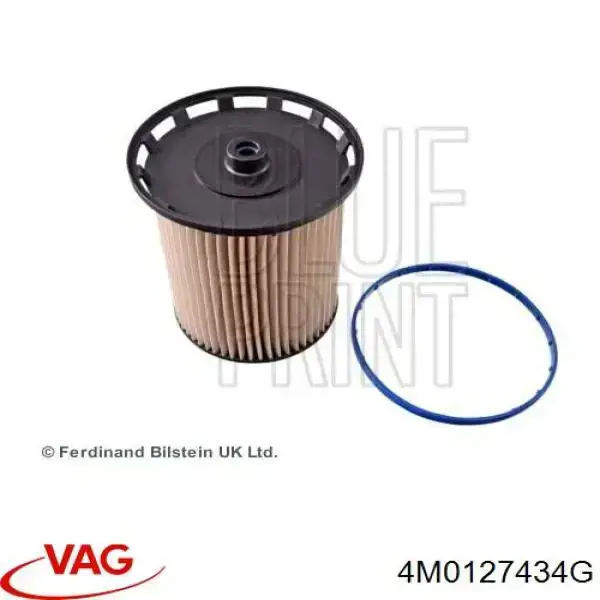 Фільтр тонкого очищення палива VAG 4M0127434G ціна, від 88.19 USD