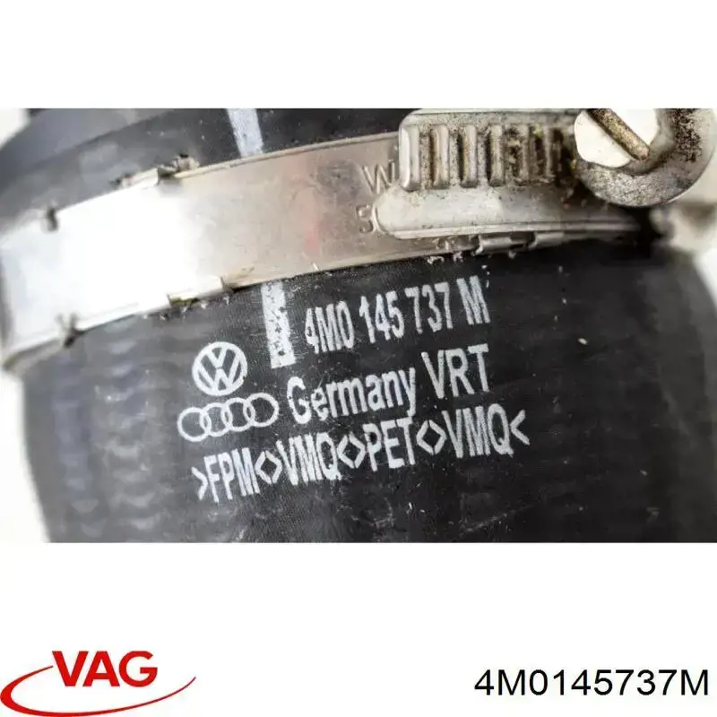 4M0145737M VAG Трубка, що нагнітається