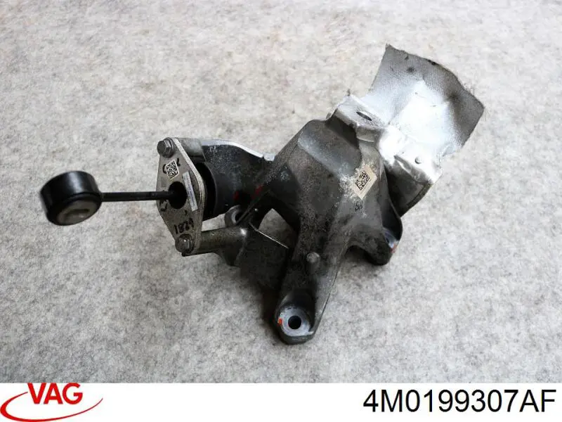 Кронштейн подушки (опори) двигуна, лівої VAG 4M0199307AF ціна, від 32.94 USD