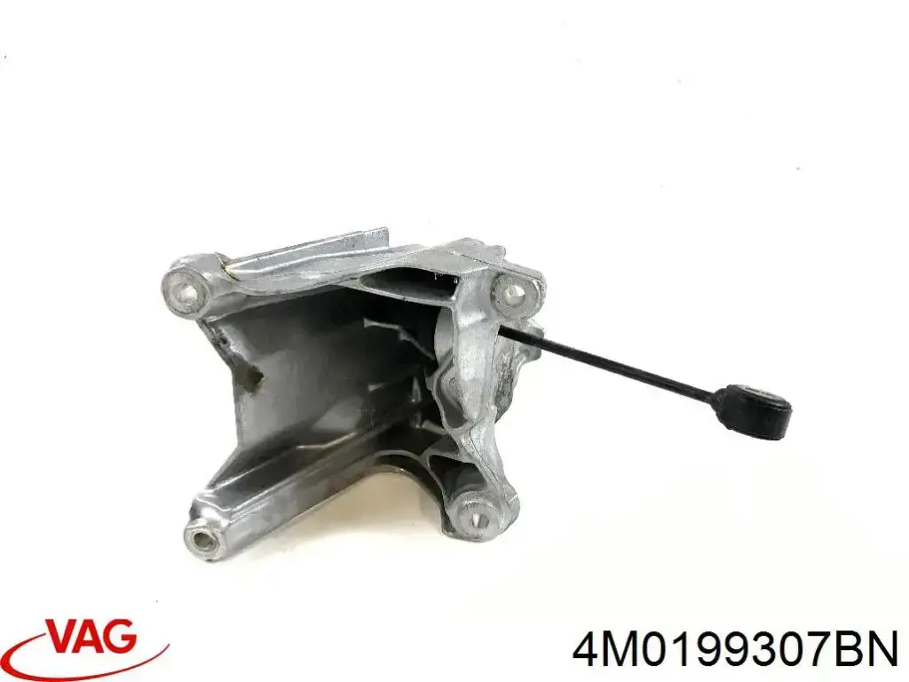 Кронштейн подушки (опори) двигуна, лівої VAG 4M0199307BN ціна, від 11.40 USD