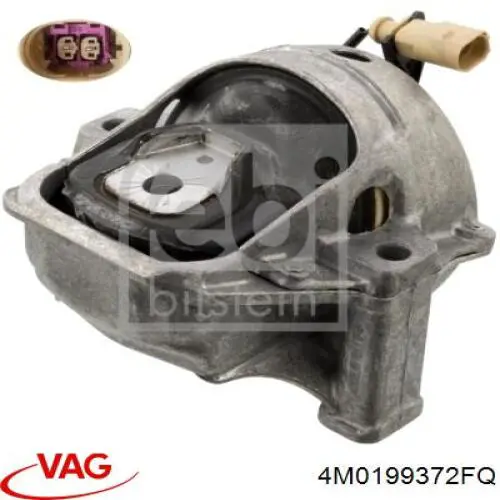 Права подушка двигуна VAG 4M0199372FQ ціна, від 262.13 USD