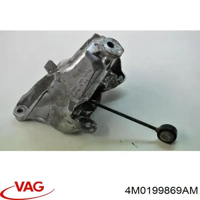 Подушка (опора) двигуна, ліва 4M0199869AM VAG
